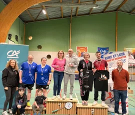 Podium vétérans DMX