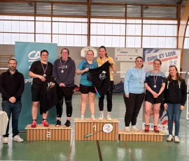 Podium vétérans DD